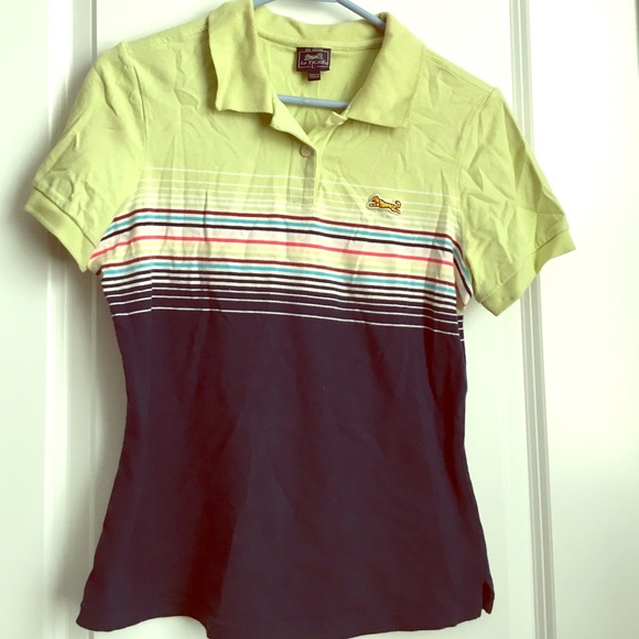 Le Tigre stripped polo shirt