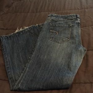 American Eagle boyfriend jeans size 14 short