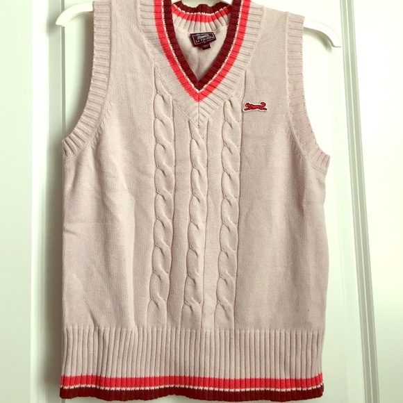 Le Tigre light pink sweater vest