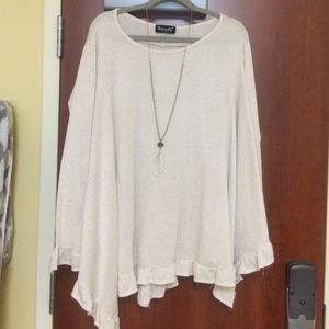 basically me flowy blouse