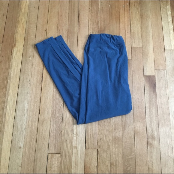 Lularoe TC leggings brand new blue/grey