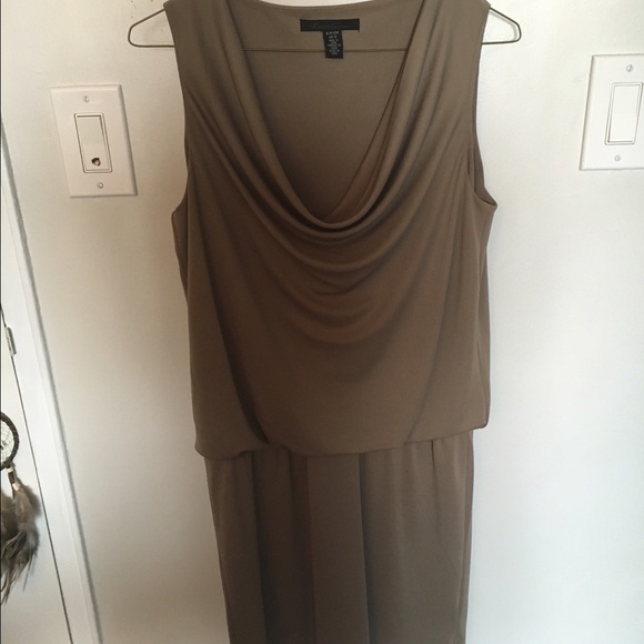 Kenneth Cole tan color dress