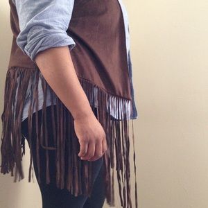 Southwestern Fringe Vest