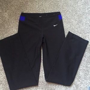Black Nike workout pants