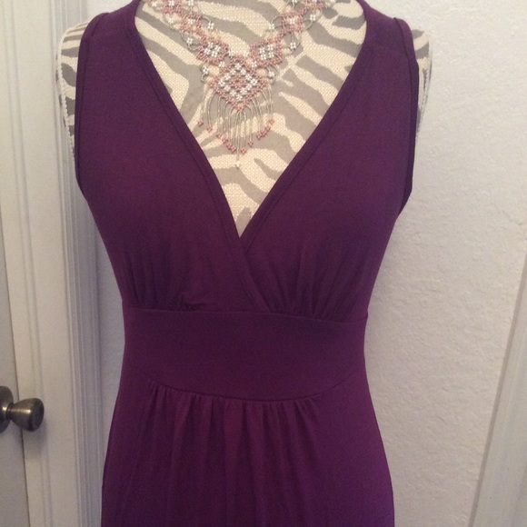 Deep Purple Maxi Dress  L - Picture 4 of 4