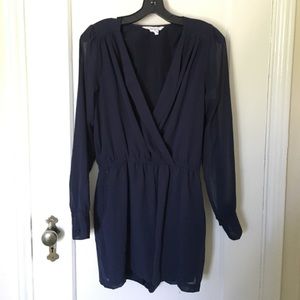 BCBGeneration Navy Blue Romper