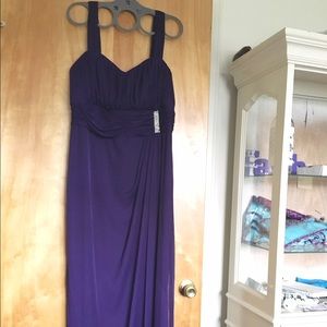 Gently used purple prom dress