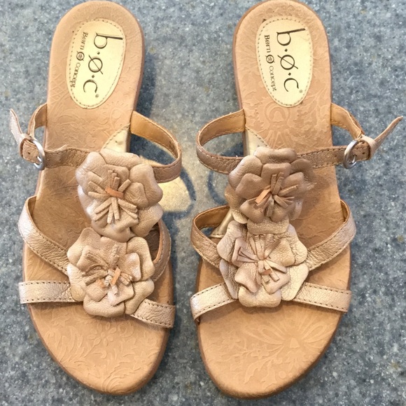 Lightly used Born sandals