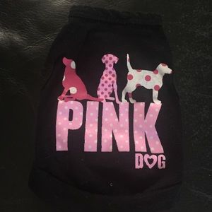 Pink dog t-shirt