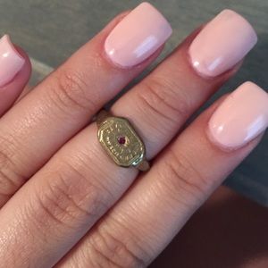 Antique Wax Letter-Seal Ring