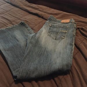 American Eagle boyfriend Jeans size 14 short
