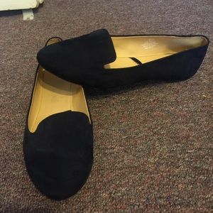 Navy blue flats from h&m