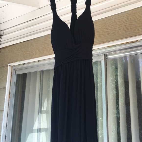 Racer back little black dress