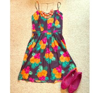 Tropical Print GAP Dress