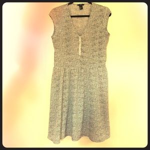 Black and white casual dress from H&M