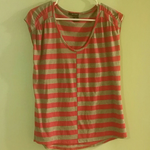 *SOLD* DKNY Striped Sleeveless Tee
