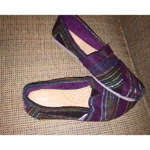Like New Sz.8W Authentic TOMS! Used once!
