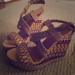 Not Rated platform sandals