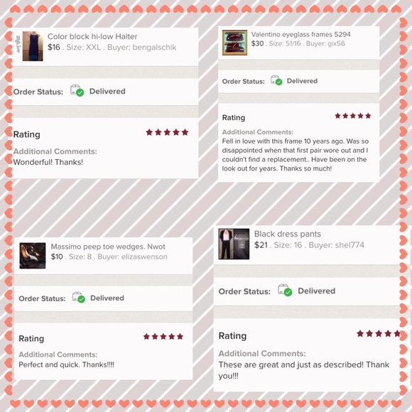 SATISFIED CUSTOMERS!