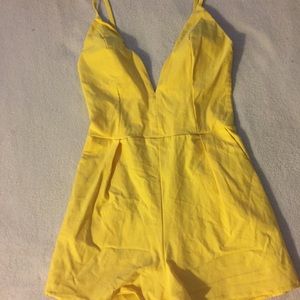 Yellow Romper