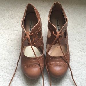 Cognac heels