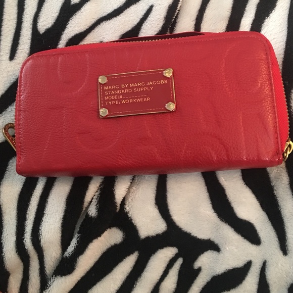 Red Marc Jacobs Wallet