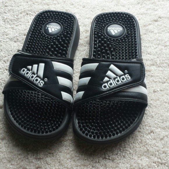Adidas Shoes - SOLD.      Adidas Slides 3Y or women's 6