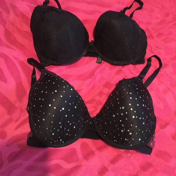 Lot of 2 Extreme PushUp Bras NWOT