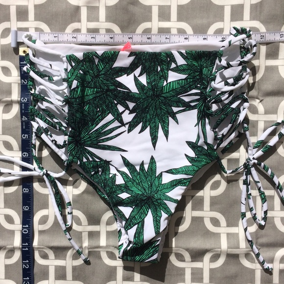 Mara Hoffman Lace Up High Waisted Bottom only - Picture 4 of 4