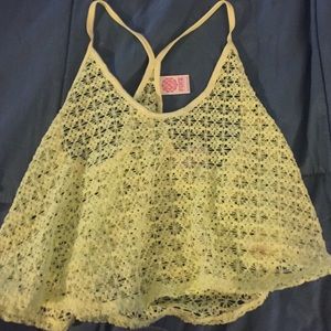 Yellow beach coverup
