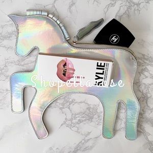 Unicorn iridescent pouch clutch bag purse
