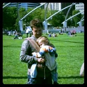 Organic Ergo baby/toddler carrier