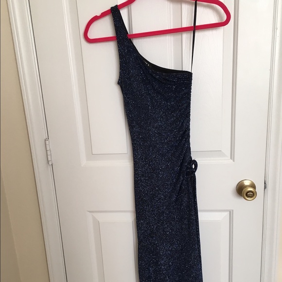 Sparkly blue dress