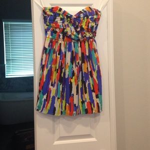 Shoshanna strapless mini dress