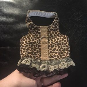 Dog clothes, dress, harness