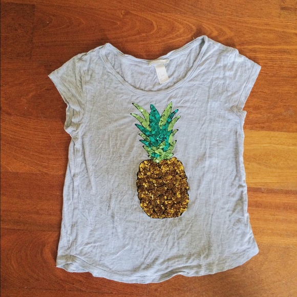 Sequin Pineapple Tee
