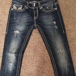 Vigoss skinny jeans embroidered