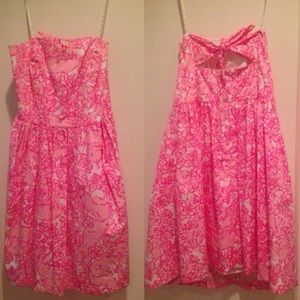 Lilly Pulitzer Sweetheart Richelle Tie-back dress