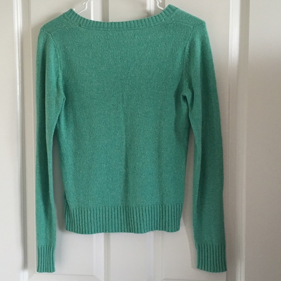 Old Navy Mint Green V-neck Sweater Small - Picture 4 of 4