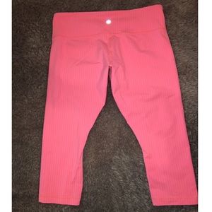 Lulu lemon cropped leggings