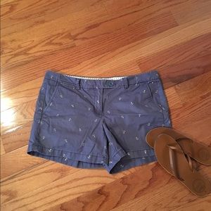 Anchor Print Shorts