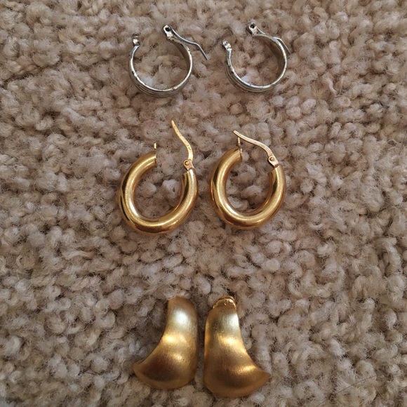 Gold and Silver Earrings!