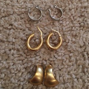 Gold and Silver Earrings!