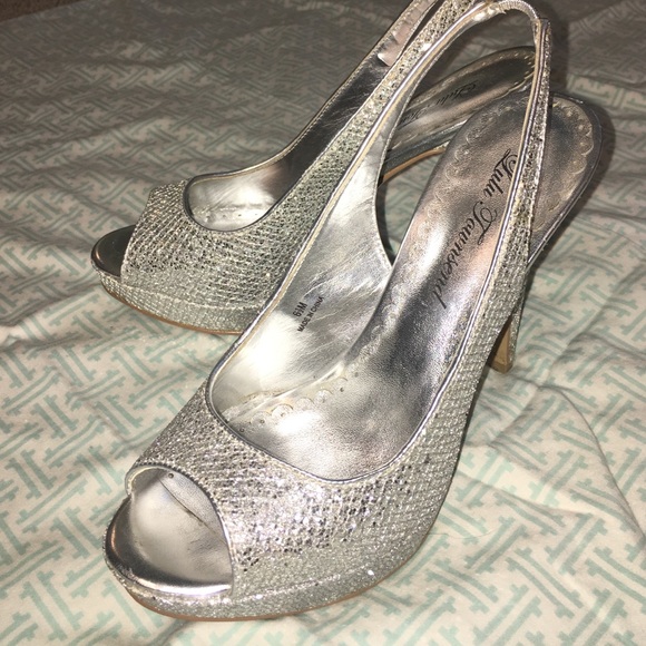 Lulu Townsend Silver Heels
