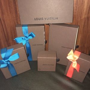 Authentic LV boxes