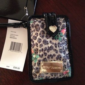 Betsy Johnson wristlet