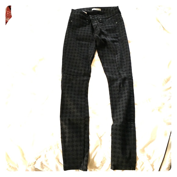 Rich & Skinny Houndstooth Jeans - Picture 1 of 3