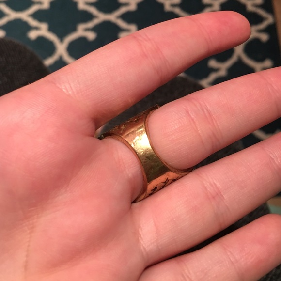 Gold Woven Ring - Picture 2 of 3