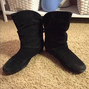 Steve Madden black booties