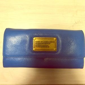 Marc by Marc Jacobs Electric Blue wallet